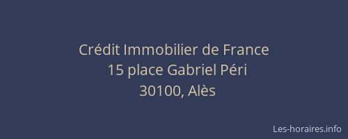 Crédit Immobilier de France