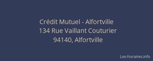 Crédit Mutuel - Alfortville