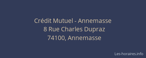 Crédit Mutuel - Annemasse