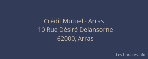 Crédit Mutuel - Arras
