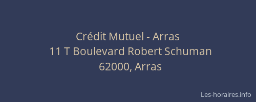Crédit Mutuel - Arras