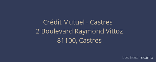 Crédit Mutuel - Castres