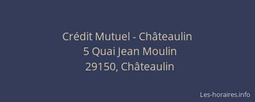 Crédit Mutuel - Châteaulin
