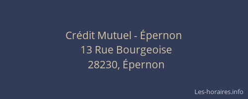 Crédit Mutuel - Épernon