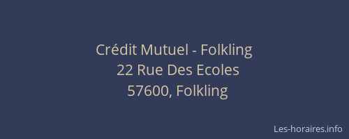 Cr&eacute;dit Mutuel - Folkling