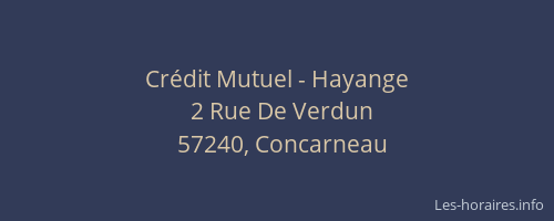 Crédit Mutuel - Hayange