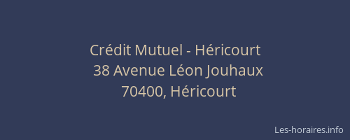 Crédit Mutuel - Héricourt