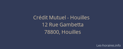 Crédit Mutuel - Houilles