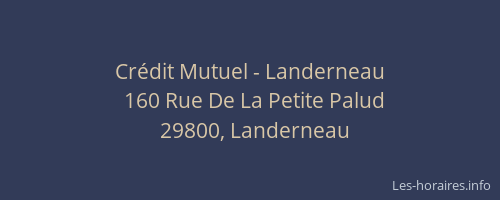Crédit Mutuel - Landerneau