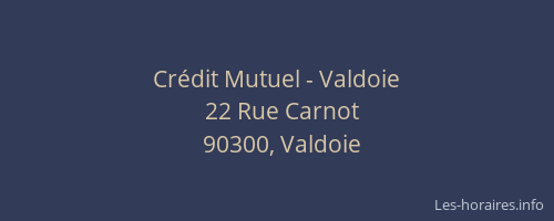 Crédit Mutuel - Valdoie