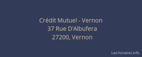 Crédit Mutuel - Vernon