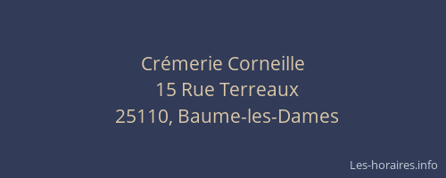 Cr&eacute;merie Corneille