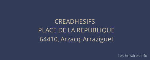 CREADHESIFS
