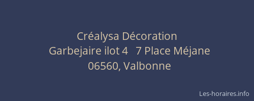 Créalysa Décoration