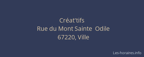 Créat'tifs