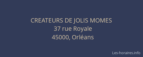 CREATEURS DE JOLIS MOMES
