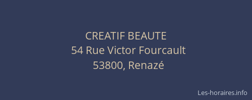 CREATIF BEAUTE