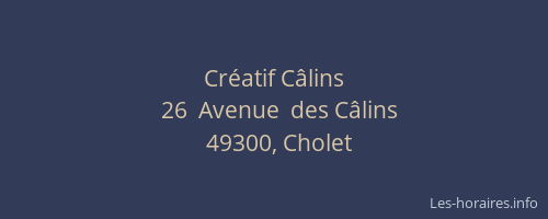 Créatif Câlins