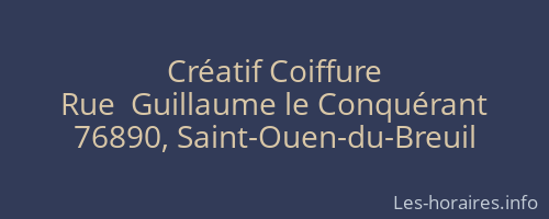 Créatif Coiffure