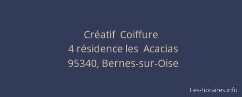 Créatif  Coiffure
