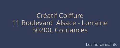 Créatif Coiffure