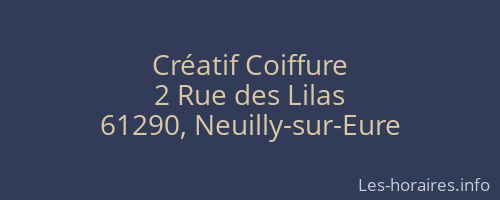 Créatif Coiffure