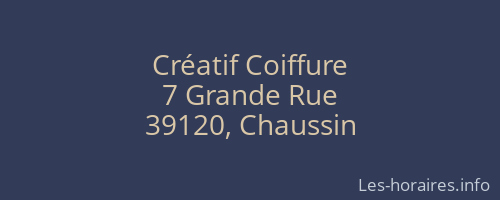Créatif Coiffure