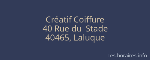 Créatif Coiffure