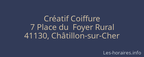 Créatif Coiffure
