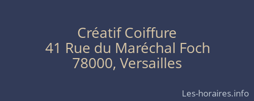 Créatif Coiffure