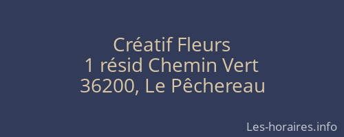 Créatif Fleurs
