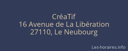 CréaTif