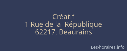 Créatif