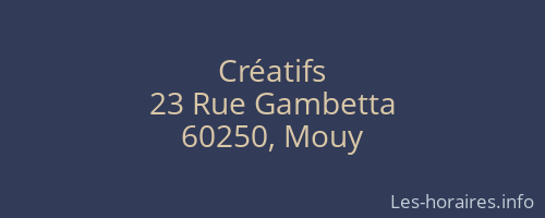 Créatifs