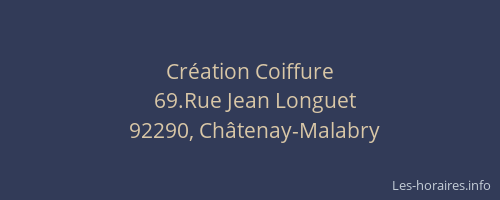 Création Coiffure