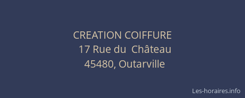 CREATION COIFFURE