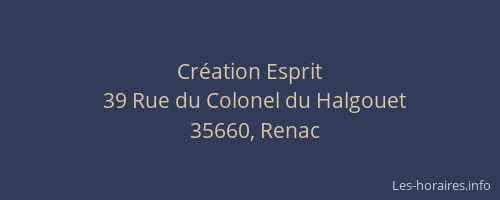 Création Esprit
