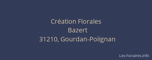 Création Florales