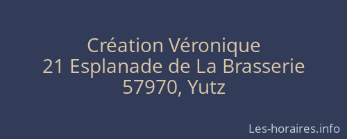 Création Véronique