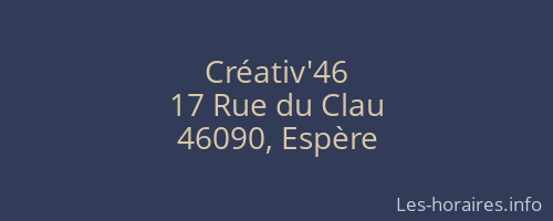 Créativ'46