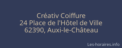 Créativ Coiffure