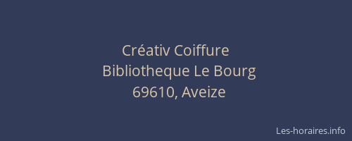 Créativ Coiffure
