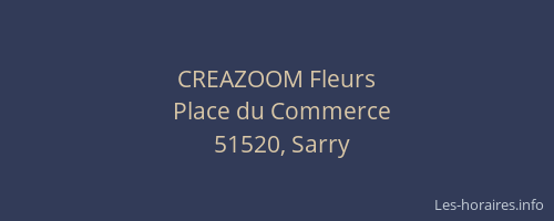 CREAZOOM Fleurs