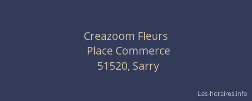 Creazoom Fleurs