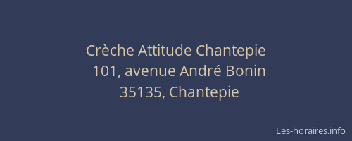 Crèche Attitude Chantepie