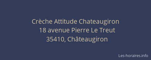 Crèche Attitude Chateaugiron