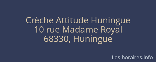 Crèche Attitude Huningue