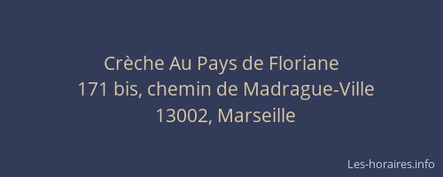 Crèche Au Pays de Floriane