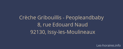Crèche Gribouillis - Peopleandbaby