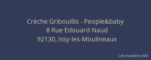 Crèche Gribouillis - People&baby
